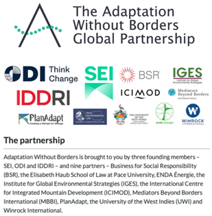 The Adaptation Without Borders Global Partnership