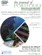 Asleep at The Wheel, Journal of Portfolio Management