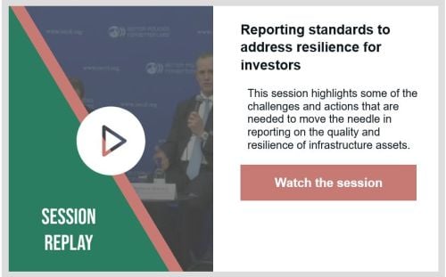 Replay: Reporting standards to address resilience for investors