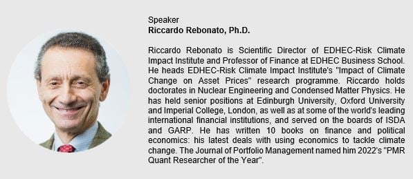 Riccardo Rebonato, EDHEC-Risk Climate