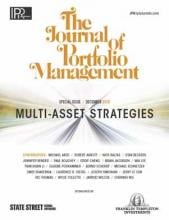 The Journal of Portfolio Management Multi-Asset Special Issue 2019