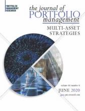 The Journal of Portfolio Management, Multi-Asset Special Issue June 2020