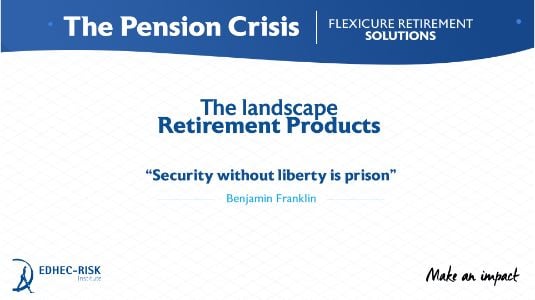 The Landscape: retirement products