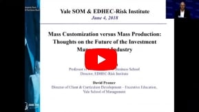 Webinar Mass Customization Versus Mass Production in Investment Management